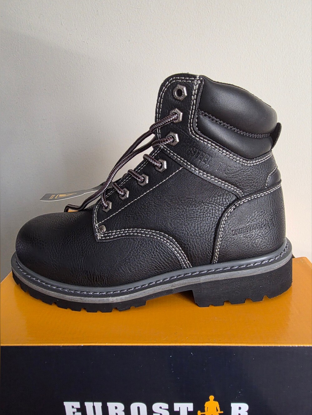 Men’s Black Work Boot